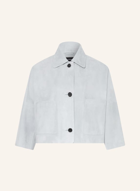 ARMA Lederjacke mit 3/4-Arm HELLBLAU