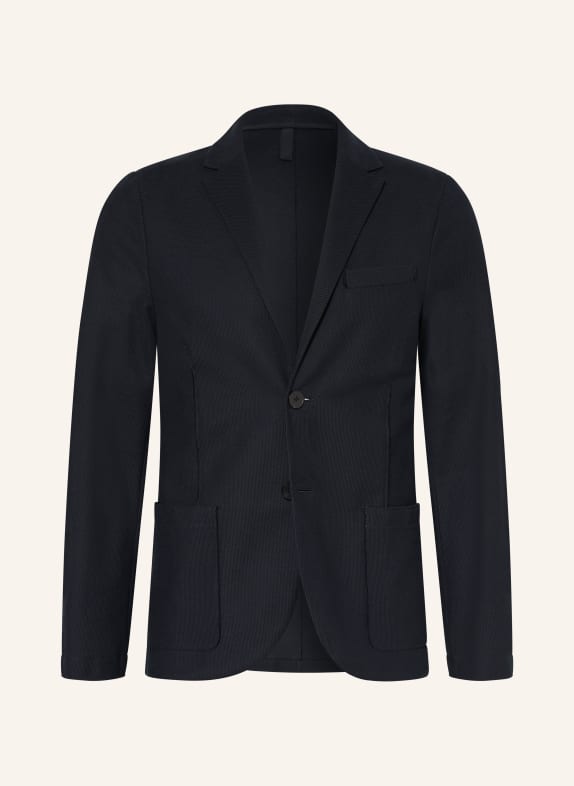 HARRIS WHARF LONDON Piqué-Sakko Slim Fit DUNKELBLAU