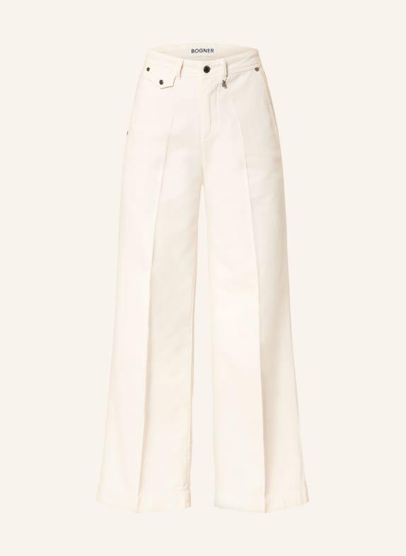 BOGNER Džíny s širokými nohavicemi RICA 133 EGGSHELL