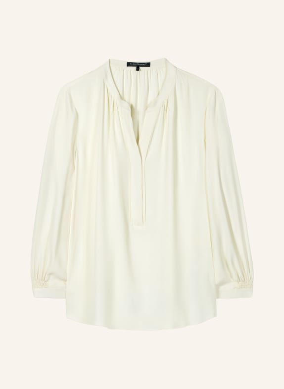 LUISA CERANO Halenka s hedvábím SVĚTLE ZELENÁ