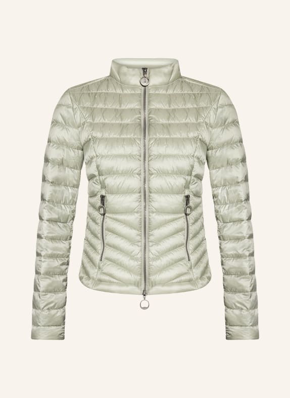GIL BRET prošívaná bunda SVĚTLE ZELENÁ