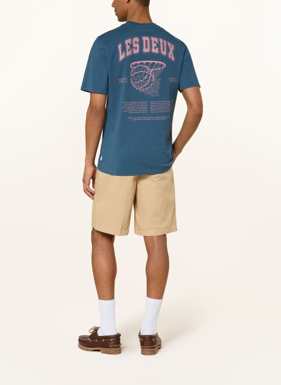 LES DEUX BRADY T-shirt BLUE