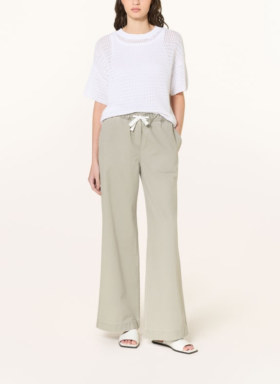 Juvia Broek NOEMI in joggingstijl OLIJF