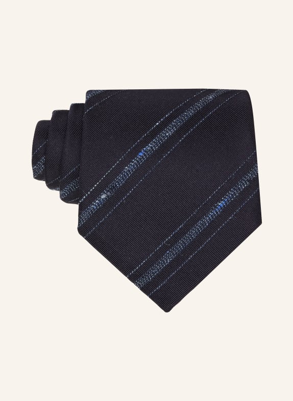 BRUNELLO CUCINELLI Krawatte DUNKELBLAU / BLAU