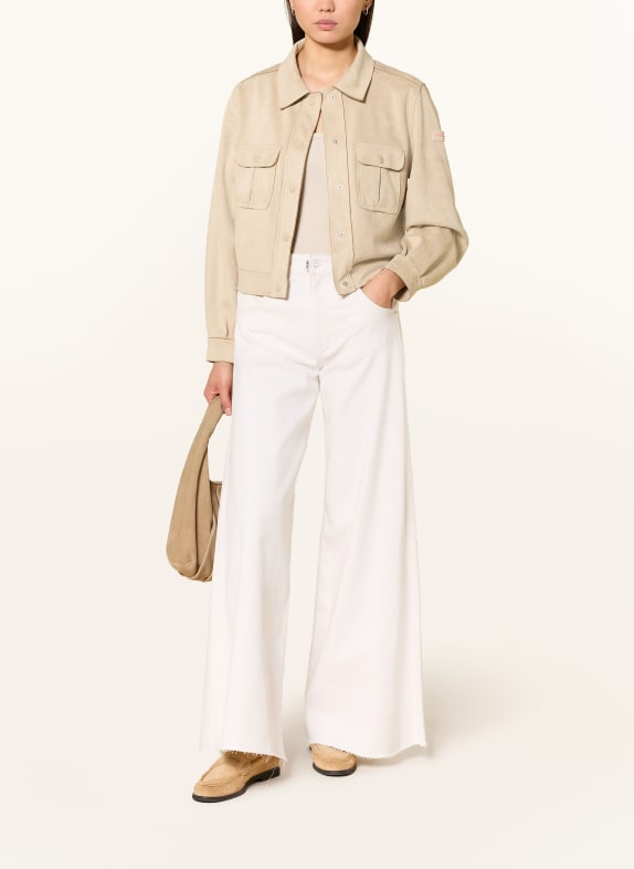 FRIEDA & FREDDIES Kastjas GERALDINE in leerlook BEIGE