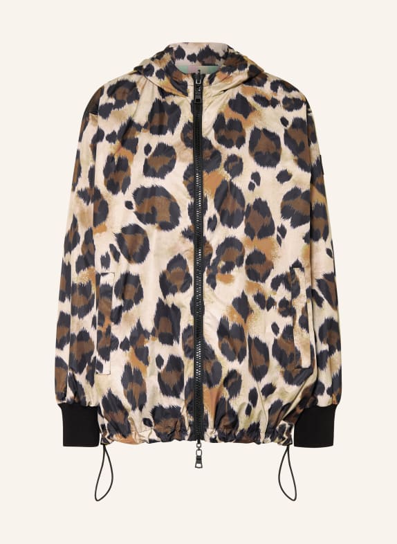 No.1 Como LUI reversible jacket BEIGE / DARK BROWN / BLACK