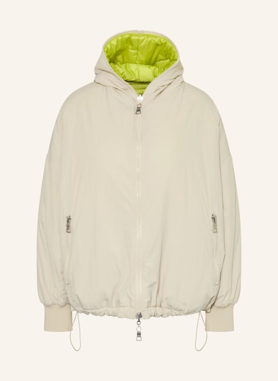 No.1 Como CHIO reversible quilted jacket CREAM