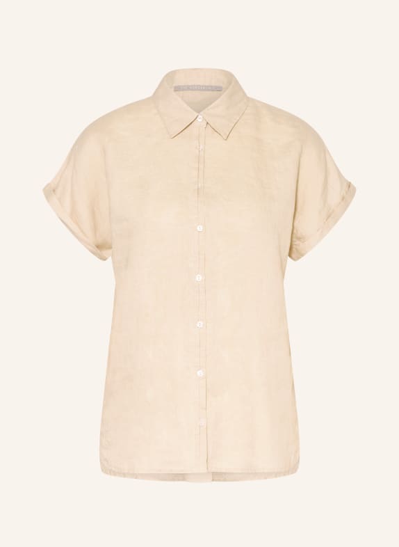 (THE MERCER) N.Y. Linen shirt blouse BEIGE