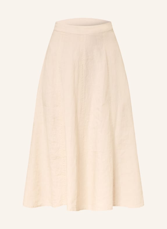 (THE MERCER) N.Y. linen skirt BEIGE