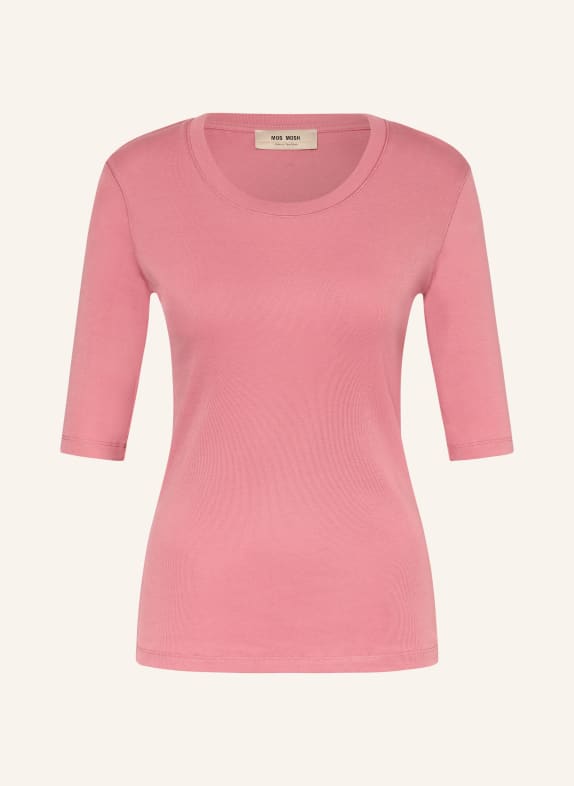 MOS MOSH Tričko MMMALI s 3/4 rukávem STARORŮŽOVÁ