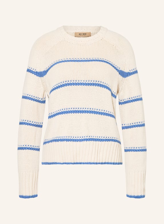 MOS MOSH Pullover MMROLA BINE BLAU / ECRU