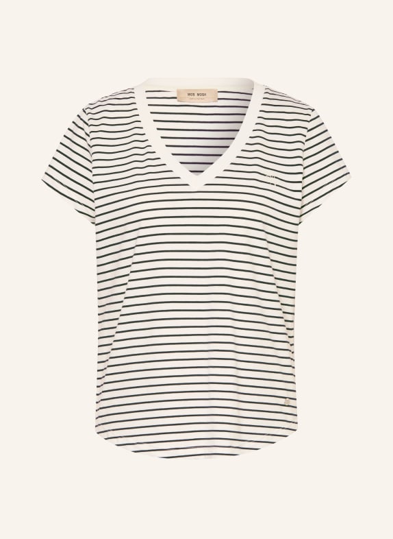 MOS MOSH Tričko MMKALA TMAVĚ MODRÁ / BÍLÁ