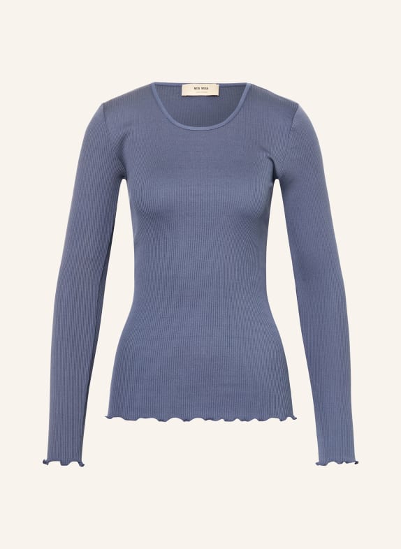 MOS MOSH Dlouhé rukávy MMELAINE ČERNOŠEDÁ