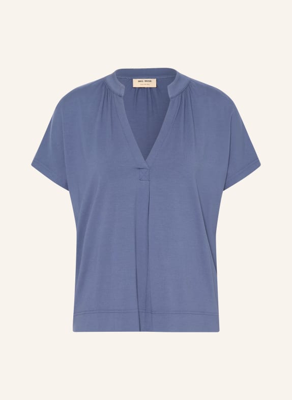 MOS MOSH Tričko MMSHIRA TMAVĚ MODRÁ