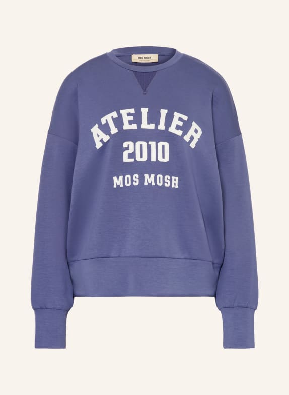 MOS MOSH Oversized mikina MMNIMA MODRÁ