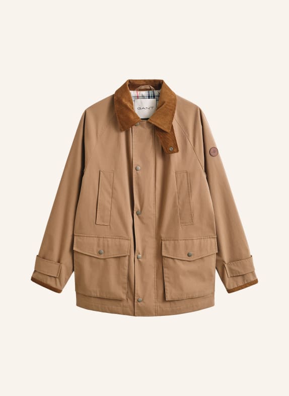 GANT Fieldjacket DECKER HELLBRAUN / BRAUN