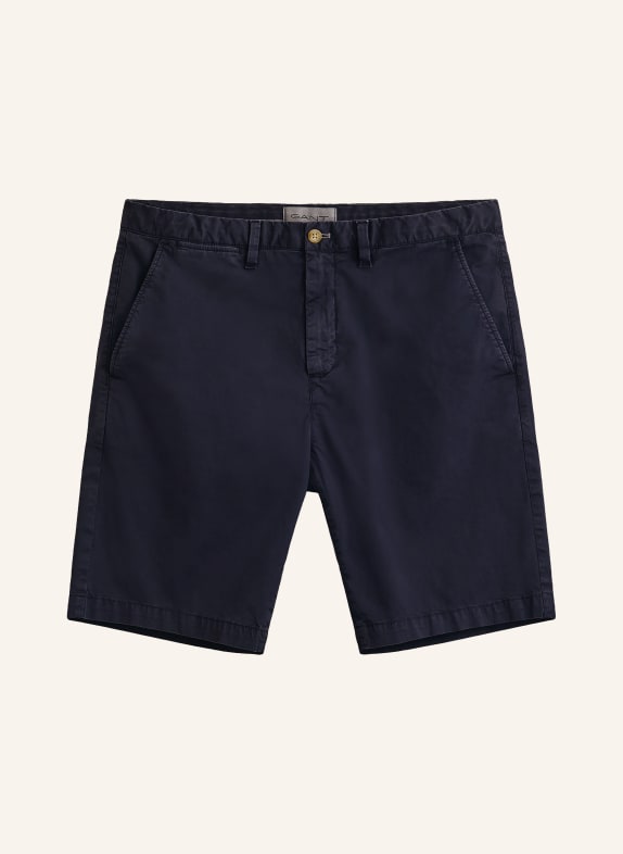GANT Regular fit chino shorts DARK BLUE