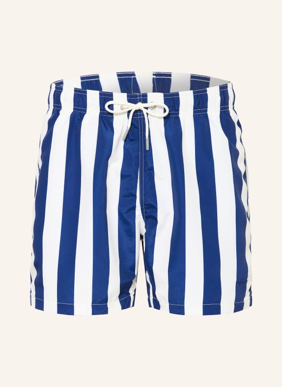 GANT short de bain BLEU / BLANC