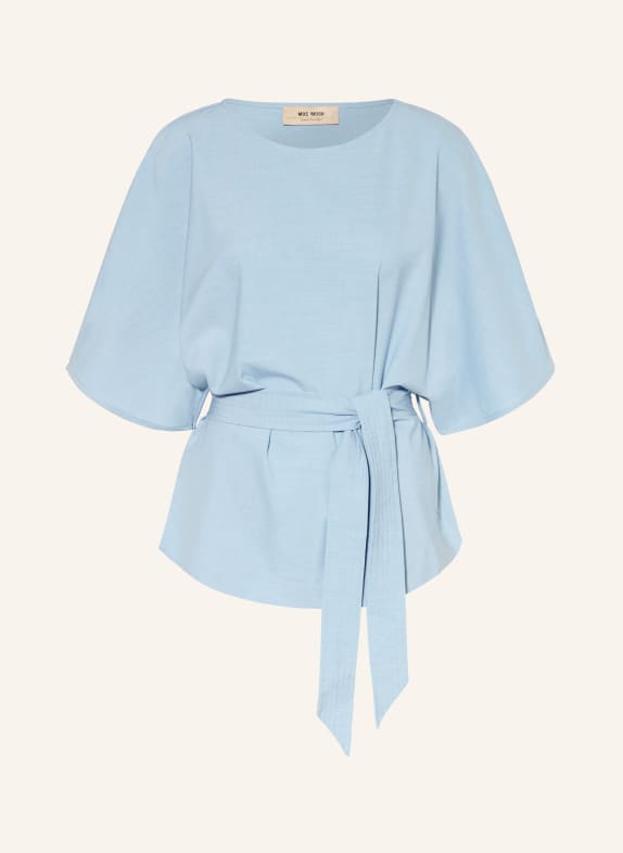 MOS MOSH Blusenshirt MMRIKAS ROY HELLBLAU