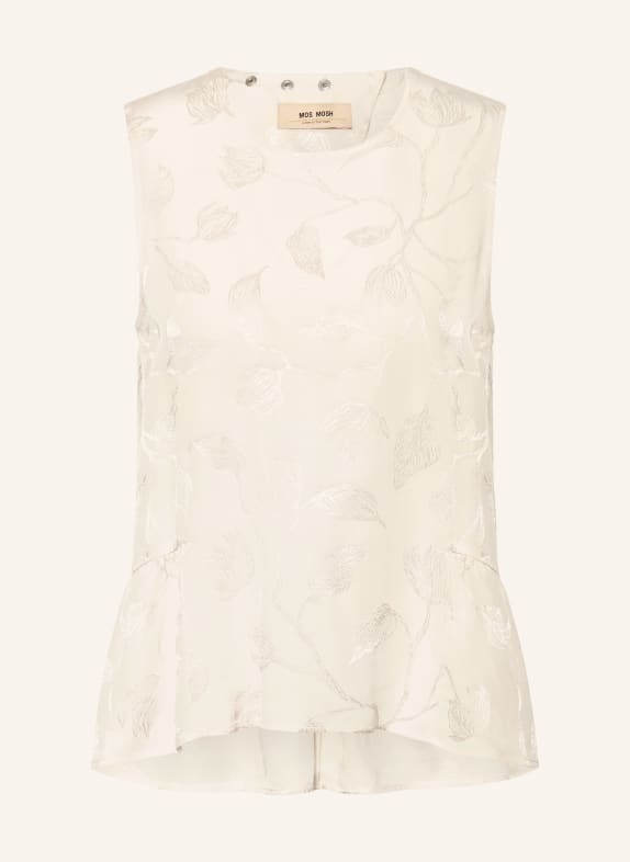 MOS MOSH Jacquard top MMIXO ECRU