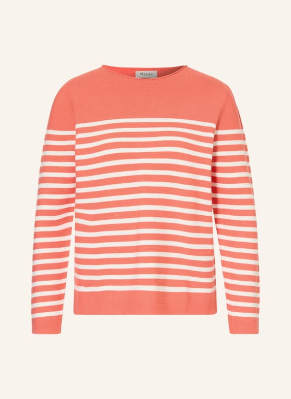 MAERZ MUENCHEN svetr SVĚTLE ČERVENÁ / BÍLÁ
