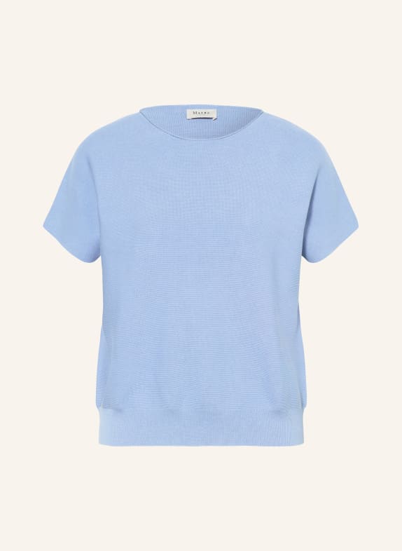 MAERZ MUENCHEN pletené tričko TMAVĚ MODRÁ