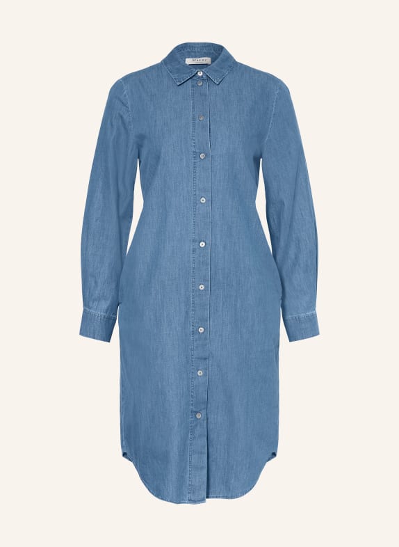 MAERZ MUENCHEN Sukienka koszulowa w stylu jeansowym NIEBIESKI
