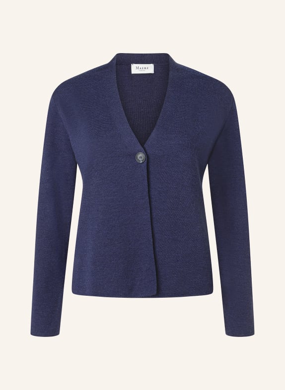 MAERZ MUENCHEN Svetr z merino vlny TMAVĚ MODRÁ