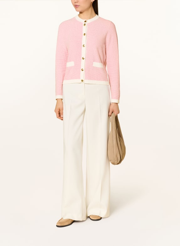 MAERZ MUENCHEN vest ROZE / CRÈME