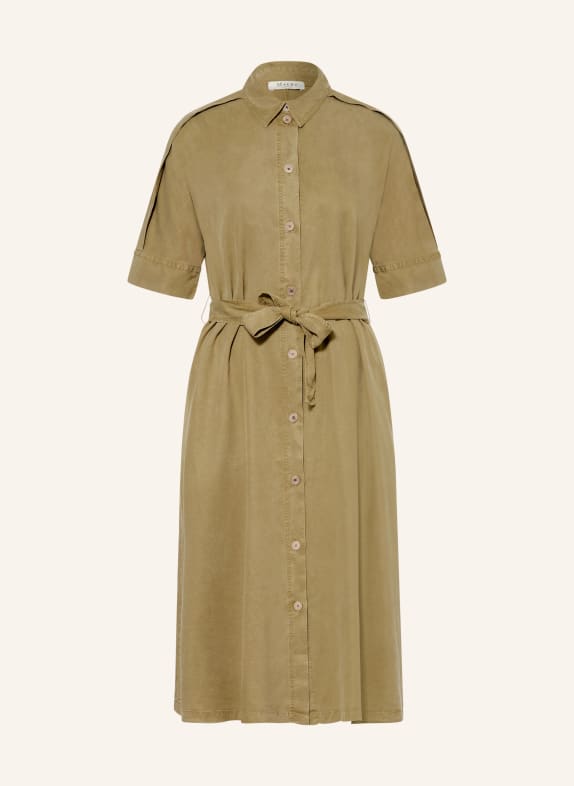 MAERZ MUENCHEN Hemdblusenkleid OLIV