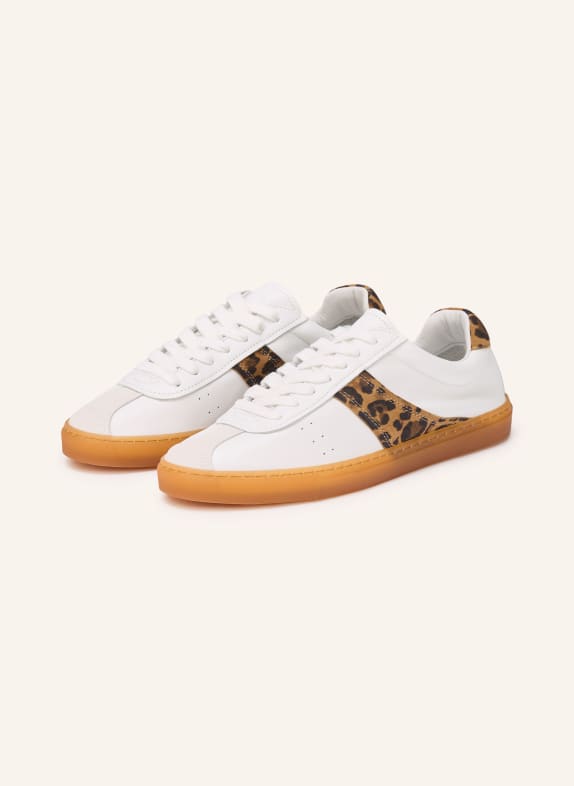 COPENHAGEN STUDIOS Sneaker CPH98 WHITE / BROWN / BLACK