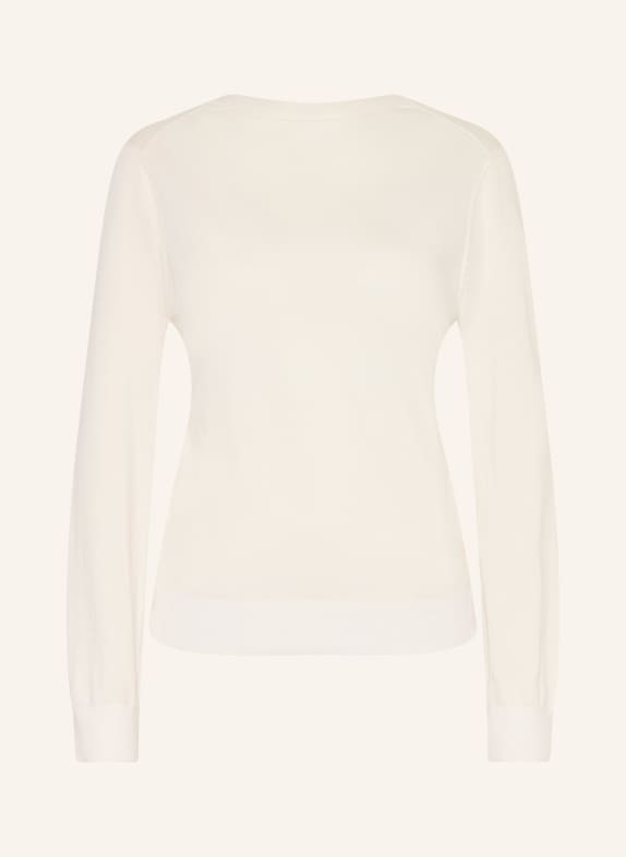 BOSS Pull FASEBACKARDI avec soie ÉCRU