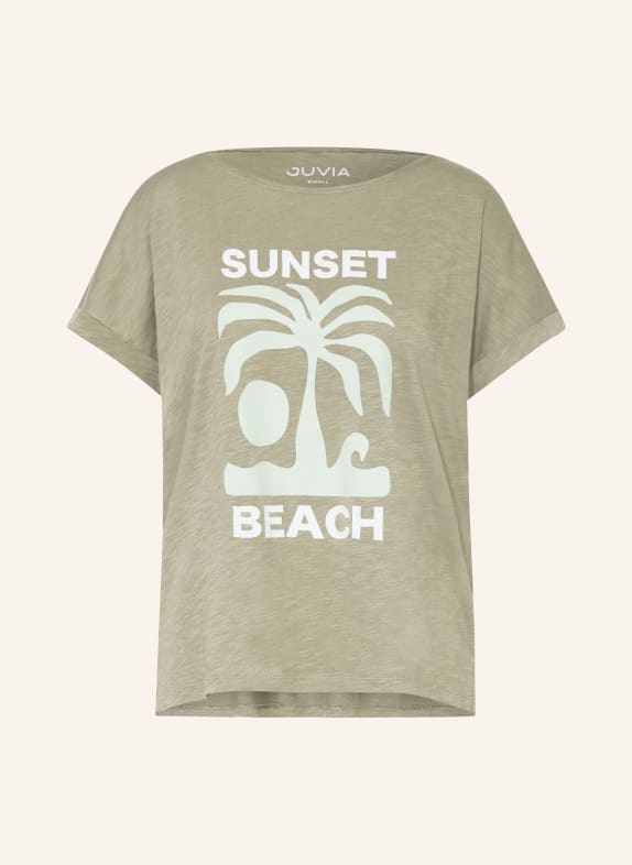 Juvia T-Shirt LUCA OLIV / MINT / WEISS