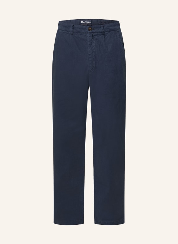 Barbour COTTON Regular Fit Pants DARK BLUE