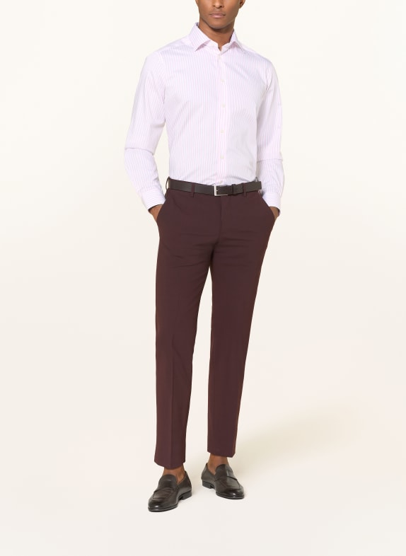 ETON Overhemd Contemporary Fit LICHTROOD / WIT