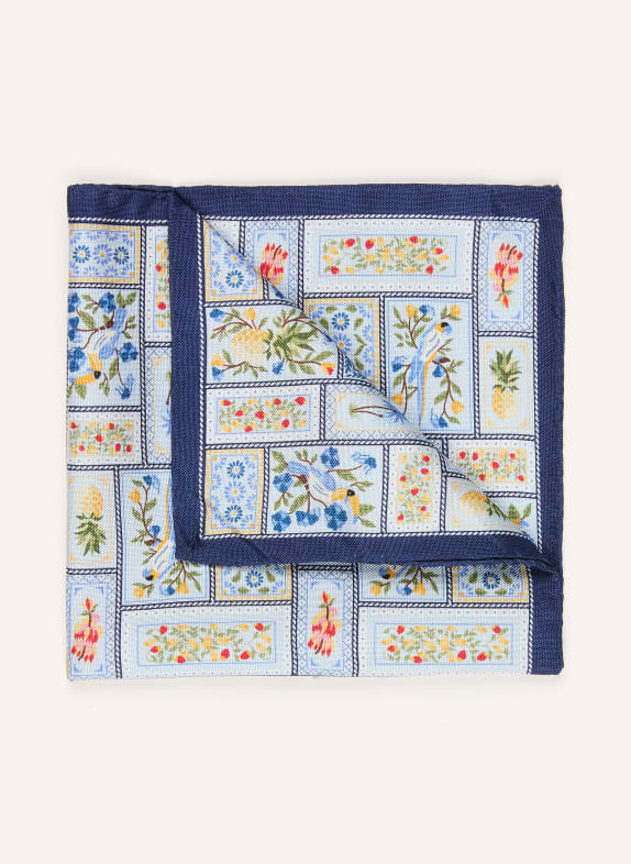 ETON Einstecktuch DUNKELBLAU / ROT / GELB