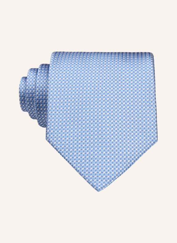 ETON necktie LIGHT BLUE / WHITE