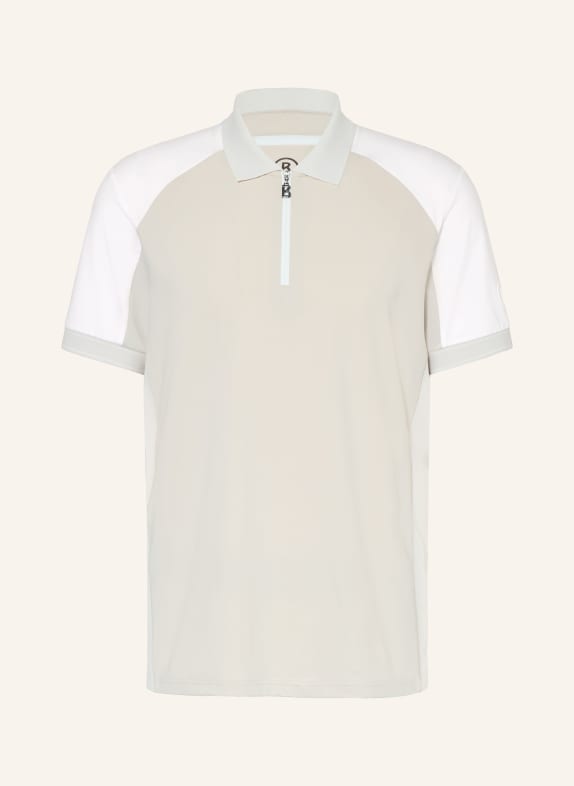 BOGNER Jersey-Poloshirt FABIUS BEIGE / WEISS