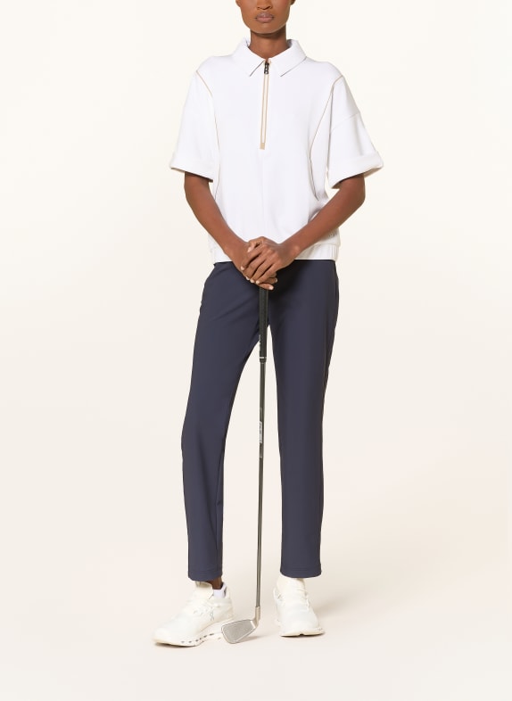 BOGNER Functioneel poloshirt FINJA WIT / BEIGE
