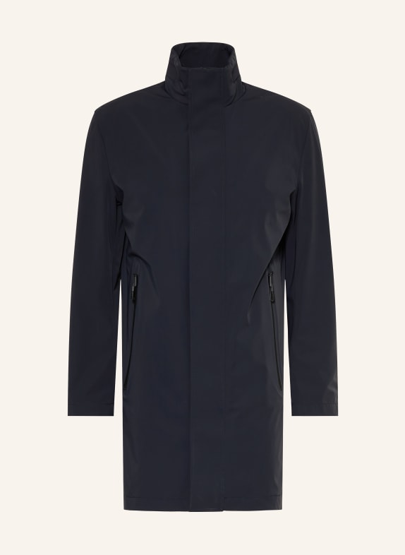 STRELLSON Płaszcz FALEY FLEX GRANATOWY