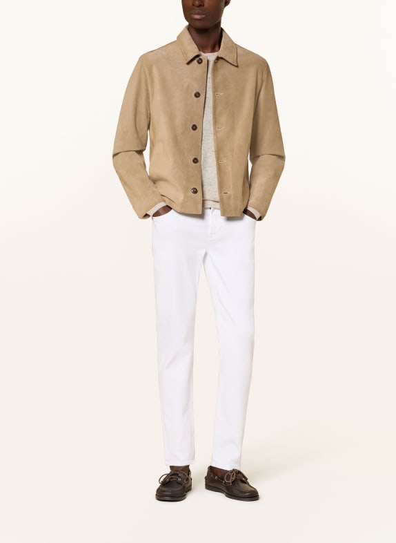 7 for all mankind Blugi SLIMMY cu croială conică WHE WHITE