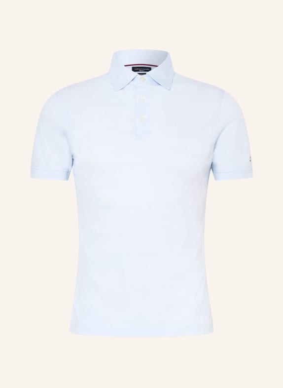 TOMMY HILFIGER piqué polo shirt LIGHT BLUE