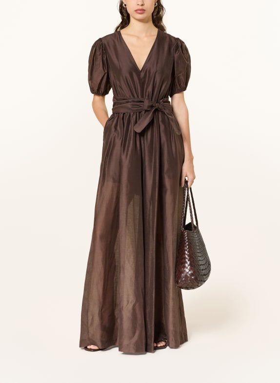 van Laack Jumpsuit VL-HAJAL-XX MARRON FONCÉ