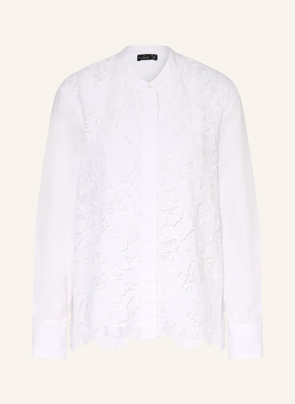 van Laack Blůza VL-TELJA-F s krajkou BÍLÁ