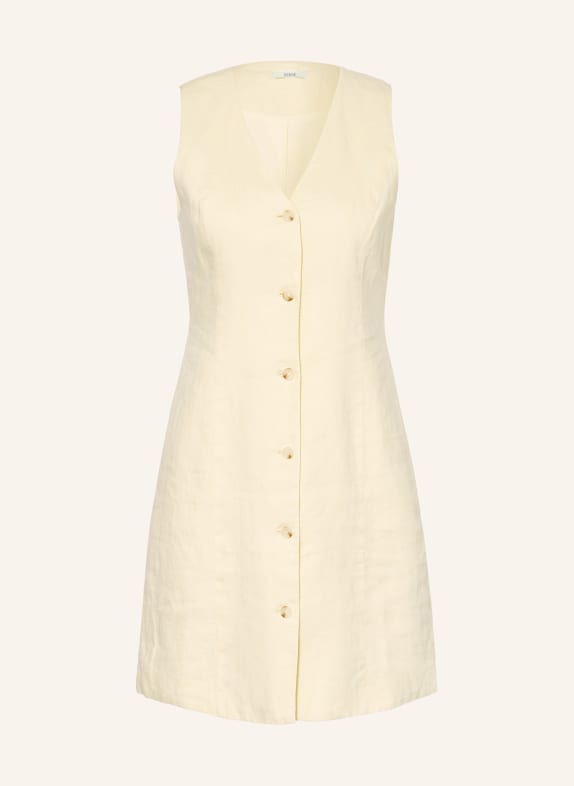 YERSE Linnen jurk RITA ECRU