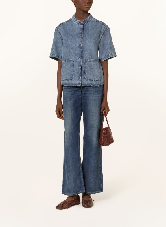 YERSE Jeansblouse CLEO BLAUW
