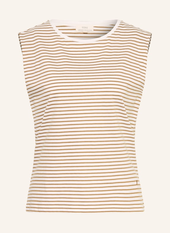 YERSE Haut BEIGE / MARRON
