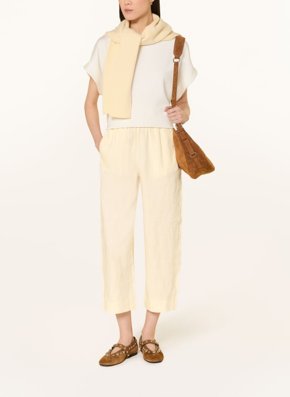 YERSE Linnen culotte RITA ECRU