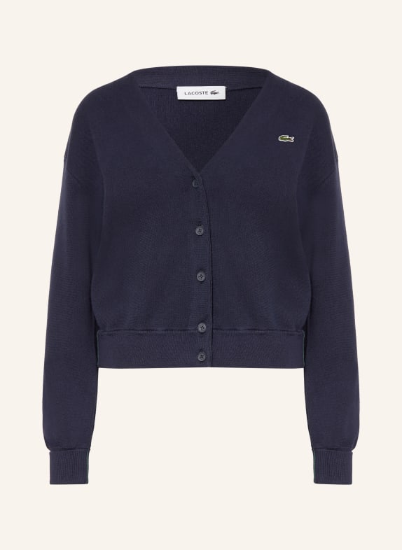 LACOSTE svetr TMAVĚ MODRÁ