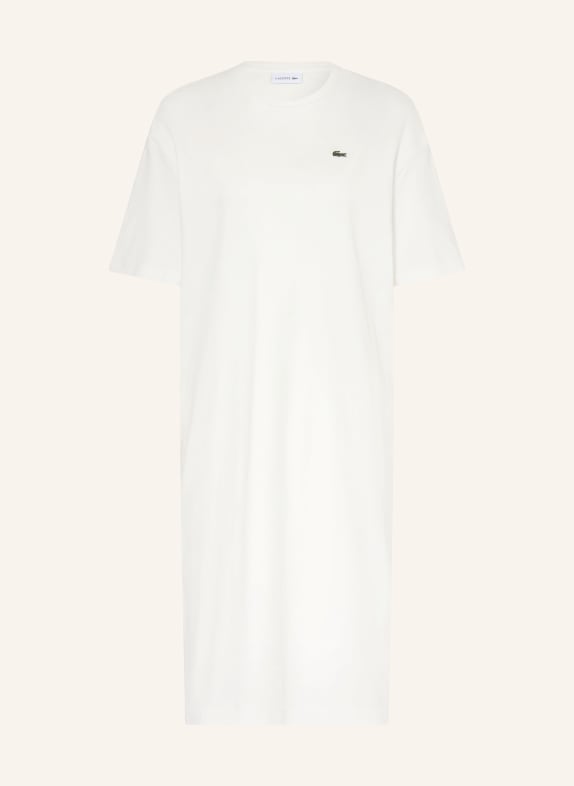 LACOSTE Jerseykleid WEISS